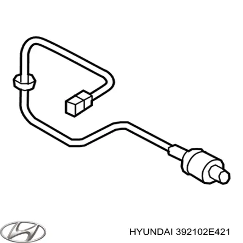 392102E421 Hyundai/Kia Лямбдазонд, датчик кисню до каталізатора