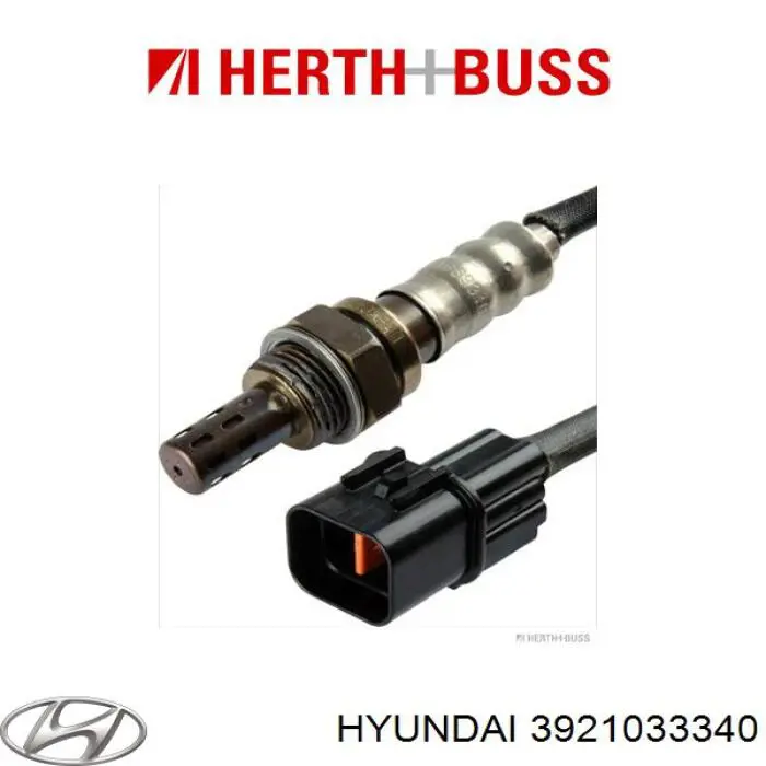 Лямбда зонд, датчик кисню до каталізатора Hyundai/Kia 3921033340