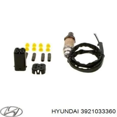 Купити 3921033360 Hyundai/Kia Лямбда-зонд, датчик кисню після каталізатора