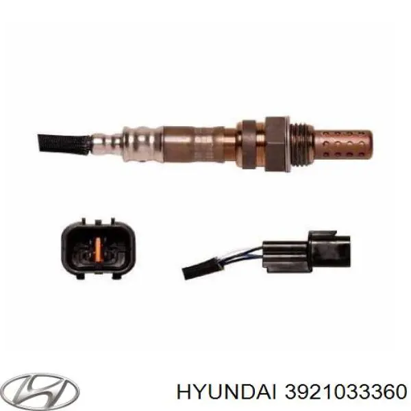 3921033360 Hyundai/Kia лямбда-зонд, датчик кисню після каталізатора