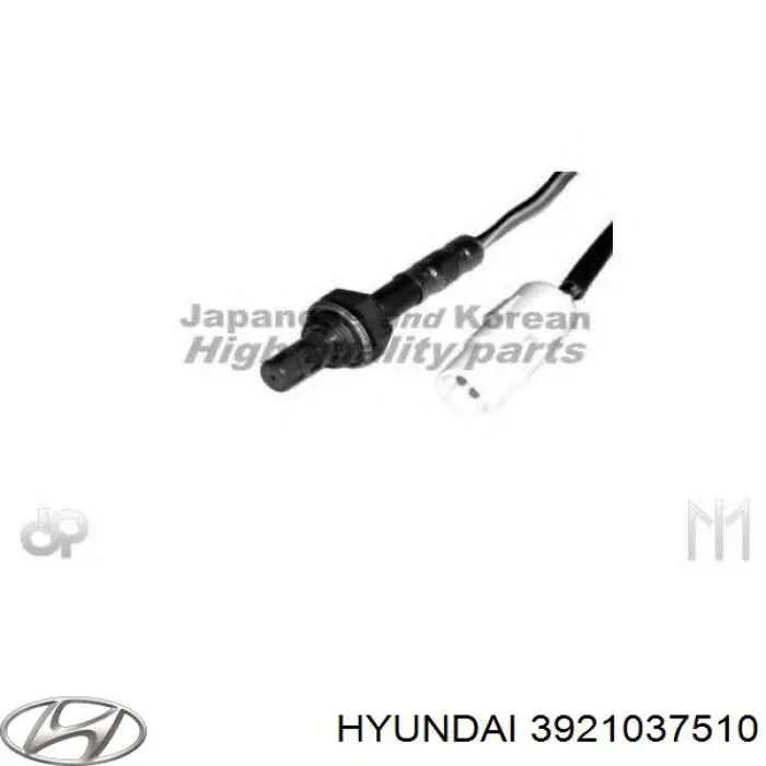 Лямбдазонд, датчик кисню до каталізатора, правий Hyundai/Kia 3921037510