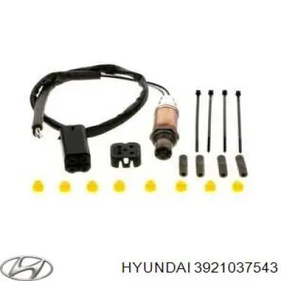 Лямбда-зонд, датчик кисню після каталізатора, лівий 3921037543 Hyundai/Kia