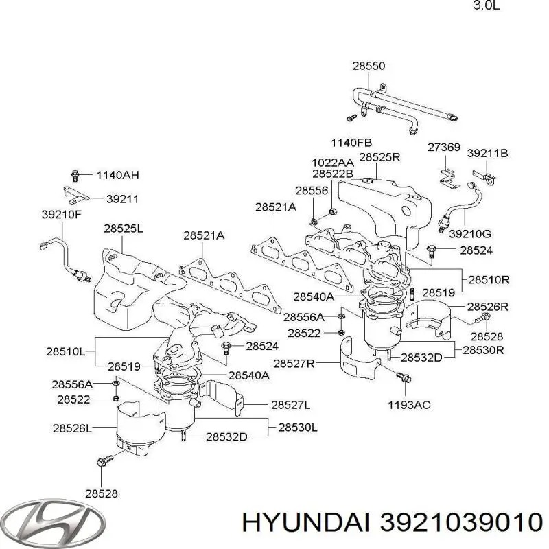 3921039010 Hyundai/Kia 