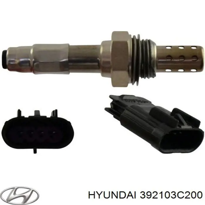 Лямбда-зонд, датчик кисню після каталізатора, правий 392103C200 Hyundai/Kia
