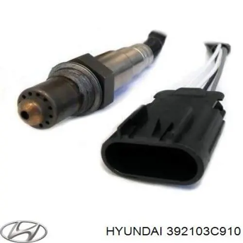 Лямбда-зонд, датчик кисню до каталізатора, правий 392103C910 Hyundai/Kia