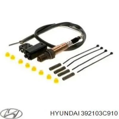 392103C910 Hyundai/Kia Лямбда-зонд, датчик кисню до каталізатора, правий