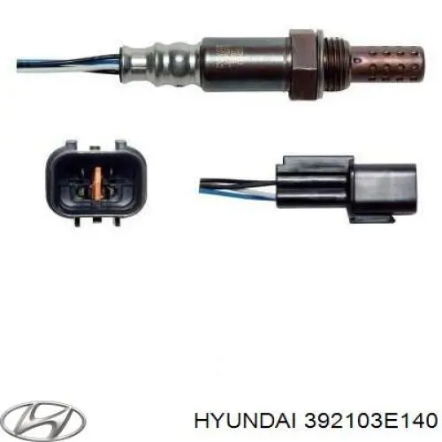 Купити 392103E140 Hyundai/Kia Лямбда-зонд, датчик кисню після каталізатора, лівий