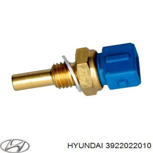 Датчик температури охолоджувальної рідини Hyundai/Kia 3922022010