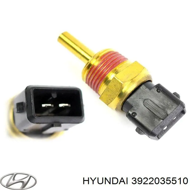 Датчик температури охолоджувальної рідини Hyundai/Kia 3922035510