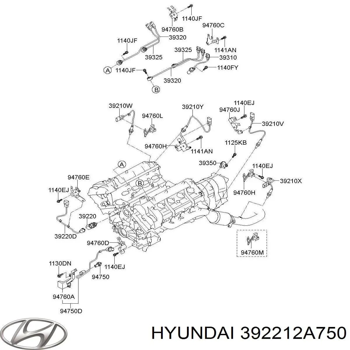  392212A750 Hyundai/Kia