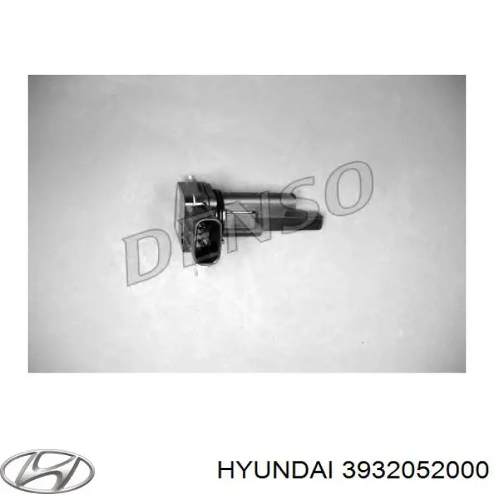 3932052000 Hyundai/Kia датчик потоку (витрати повітря, витратомір MAF - (Mass Airflow))