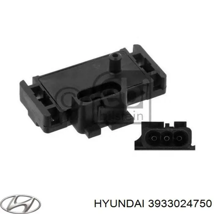 Купити 3933024750 Hyundai/Kia Датчик абсолютного тиску