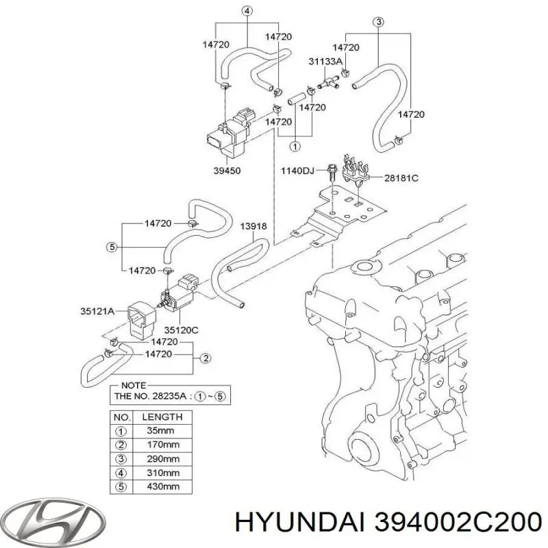  394002C200 Hyundai/Kia