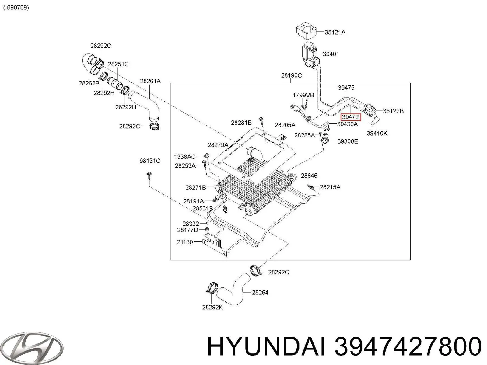  Hyundai/Kia 3947427800 ціна, від 8.85 USD