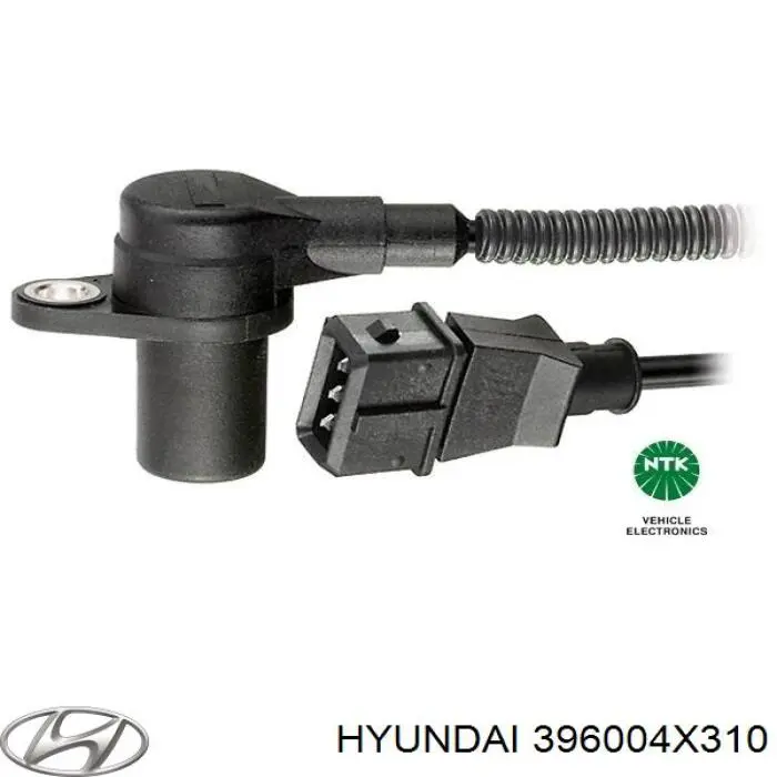 Датчик обертів колінвалу Hyundai/Kia 396004X310 ціна, від 25.64 USD