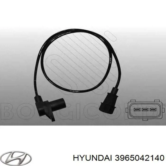 3965042140 Hyundai/Kia датчик положення (оборотів коленвалу)
