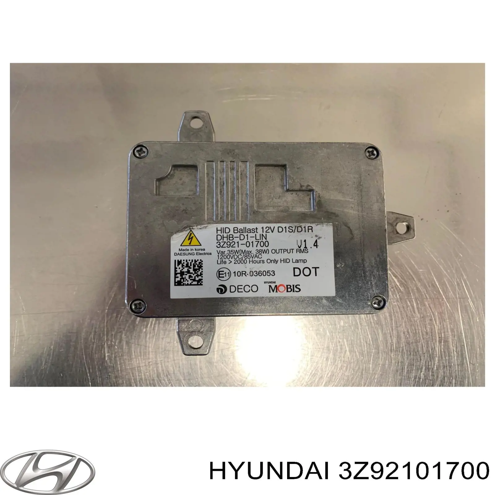 3Z92101700 Hyundai/Kia 