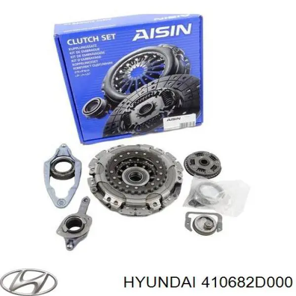 410682D000 Hyundai/Kia Кільце стопорне підшипника передньої маточини
