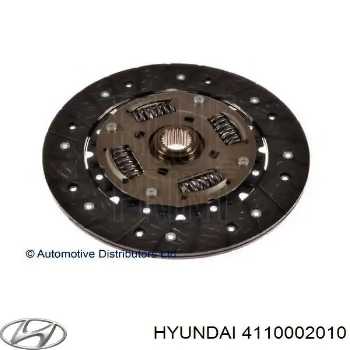 Диск сцепления hyundaiatos98-1.0 на Hyundai Atos MX