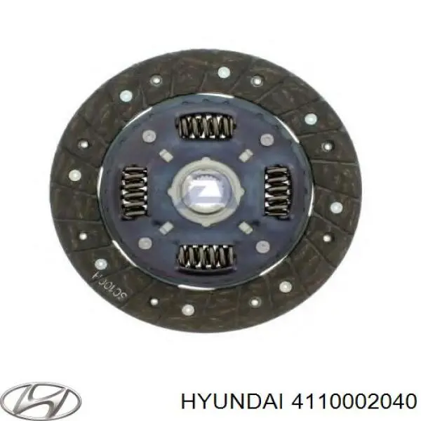 Купити 4110002040 Hyundai/Kia Диск зчеплення