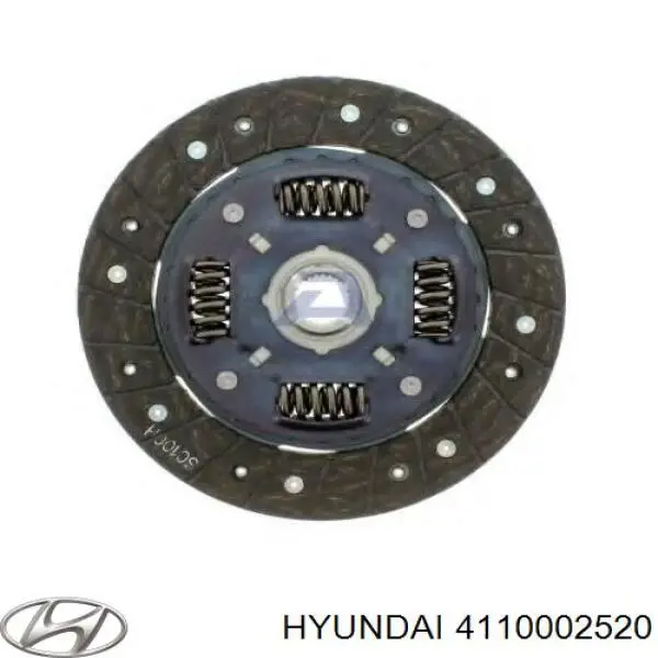 Купити 4110002520 Hyundai/Kia Диск зчеплення