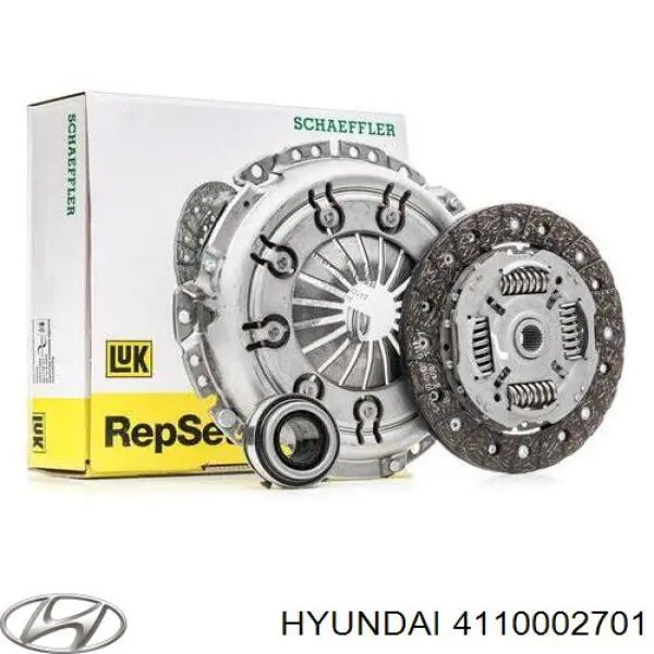 4110002702 Hyundai/Kia диск зчеплення