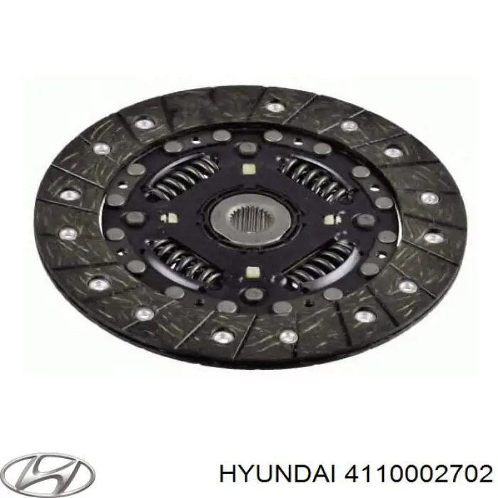 4110002702 Hyundai/Kia Диск зчеплення