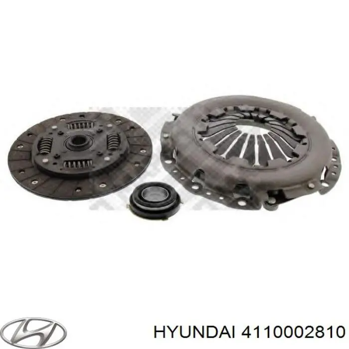 4110002810 Hyundai/Kia Диск зчеплення