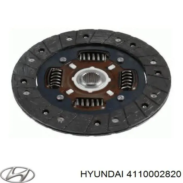 Купити 4110002820 Hyundai/Kia Диск зчеплення