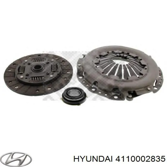 4110002836 Hyundai/Kia диск зчеплення