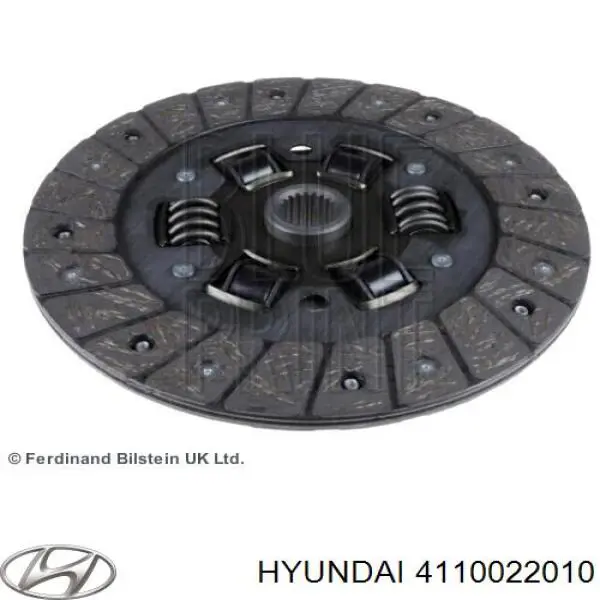 4110022010 Hyundai/Kia диск зчеплення