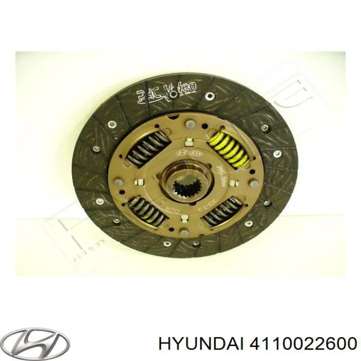 Зчеплення Hyundai/Kia 4110022600 ціна, від 29.17 USD