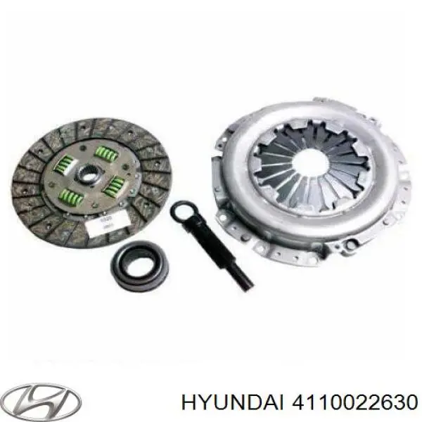4110022630 Hyundai/Kia диск зчеплення