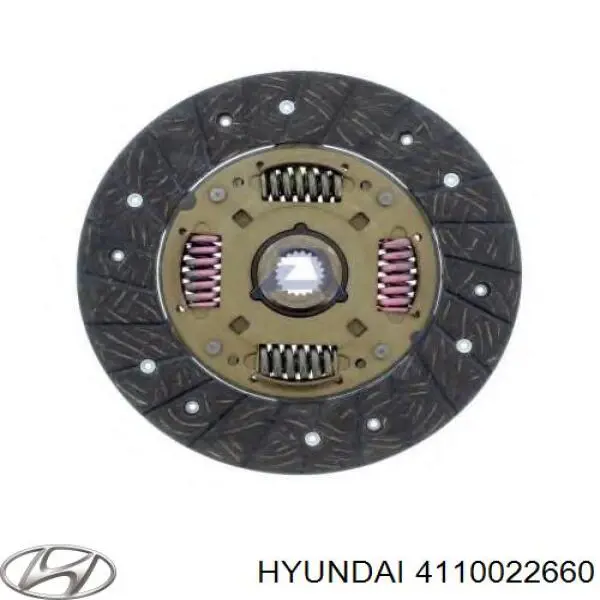 Купити 4110022660 Hyundai/Kia Диск зчеплення