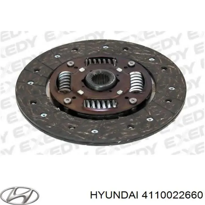 4110022660 Hyundai/Kia диск зчеплення
