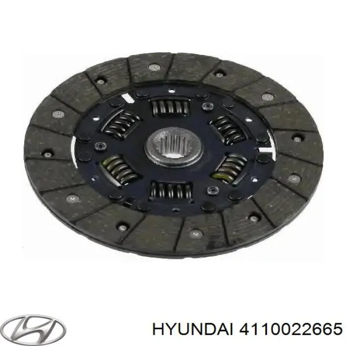 Диск зчеплення 4110022665 Hyundai/Kia