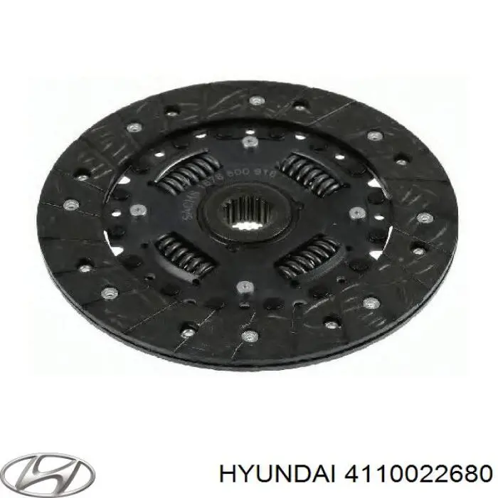 4110022680 Hyundai/Kia Диск зчеплення