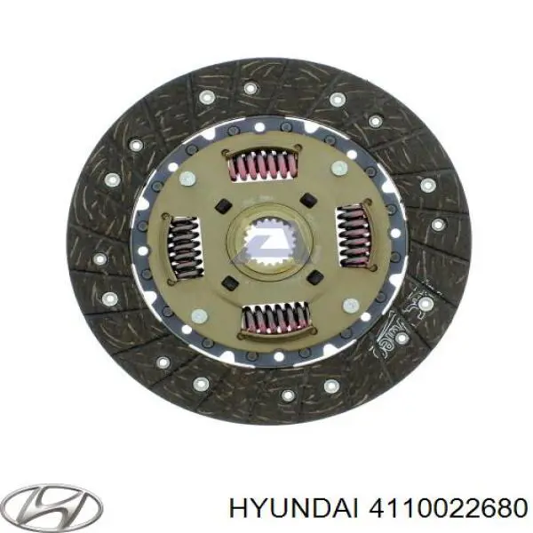 Купити 4110022680 Hyundai/Kia Диск зчеплення