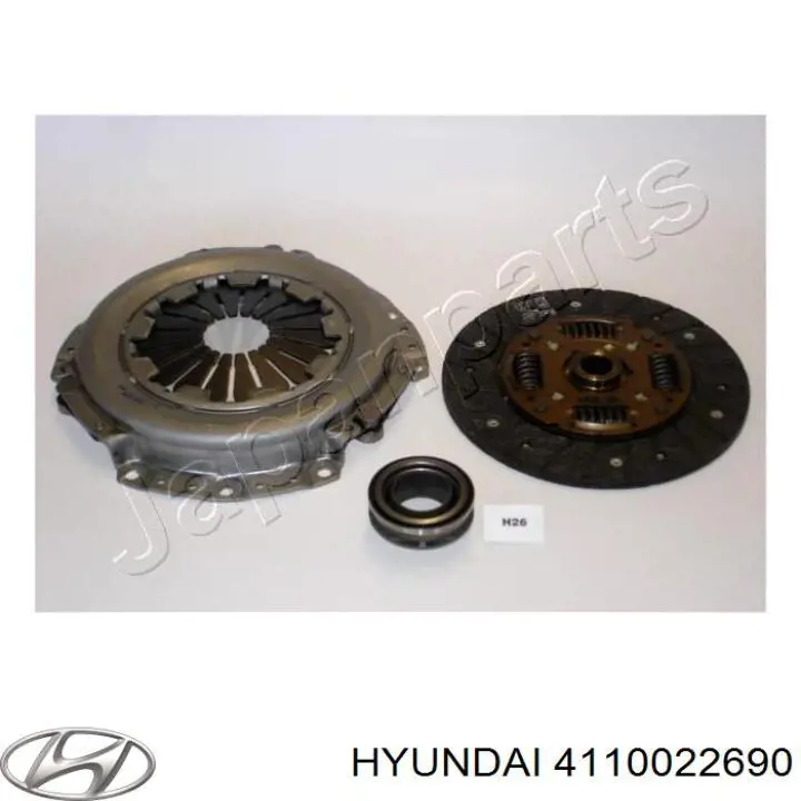 Диск зчеплення 4110022690 Hyundai/Kia