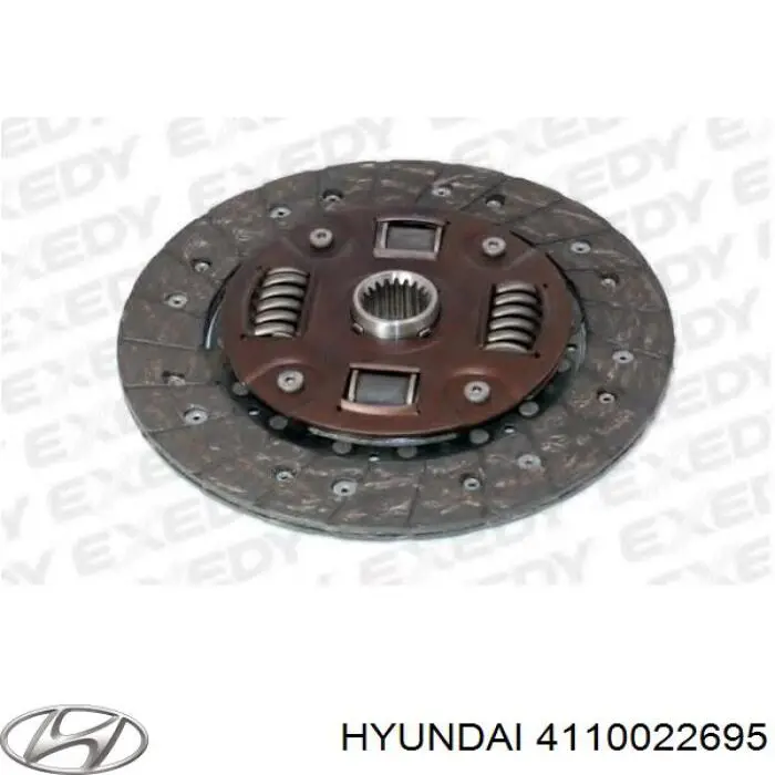 Зчеплення Hyundai/Kia 4110022695 ціна, від 32.68 USD