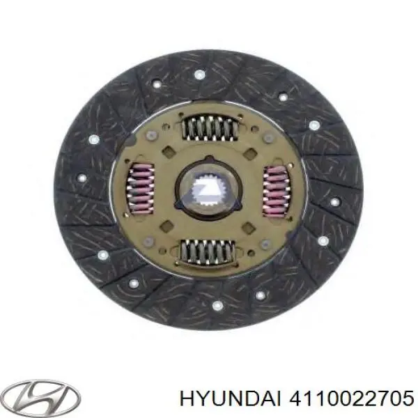 4110022705 Hyundai/Kia диск зчеплення