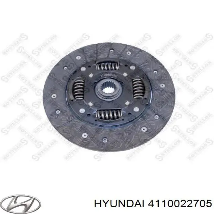 Диск зчеплення 4110022705 Hyundai/Kia