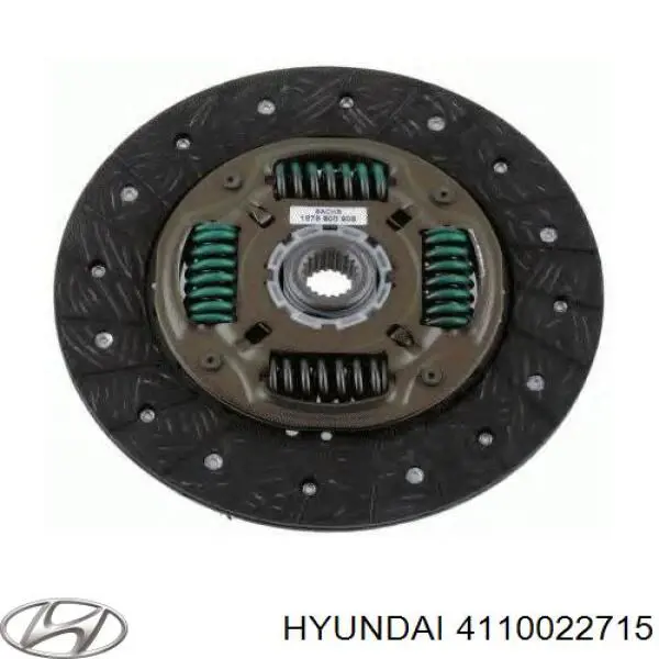 4110022715 Hyundai/Kia диск зчеплення
