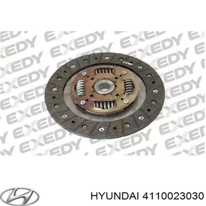 4110023030 Hyundai/Kia диск зчеплення