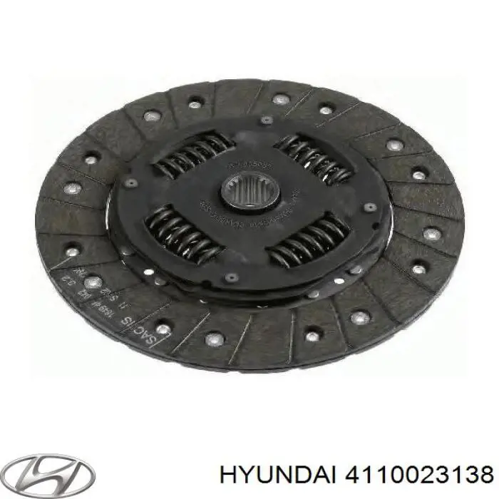 Диск сцепления hy aссent (rb) 11- на Hyundai Solaris SBR11