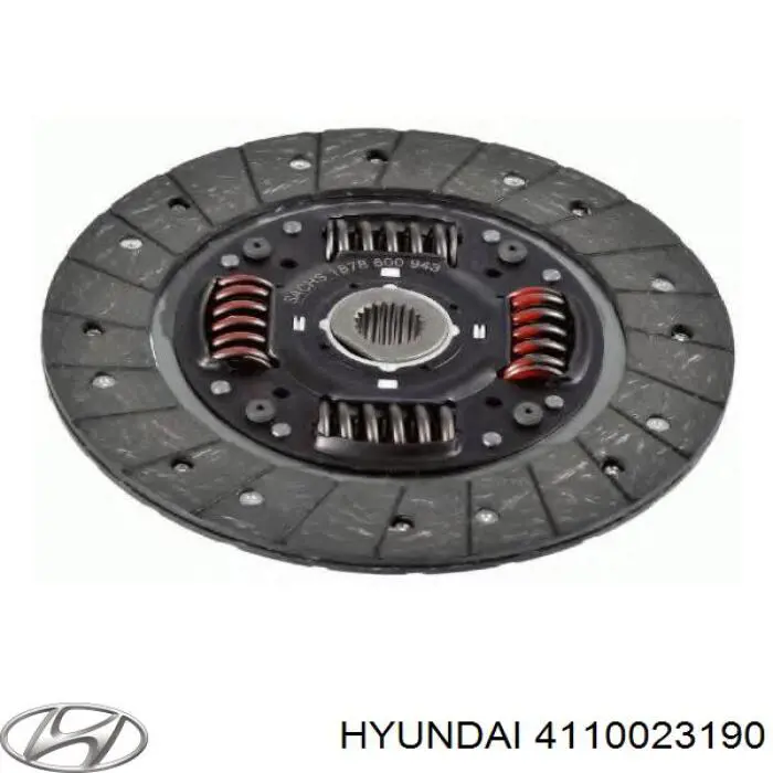 Купити 4110023190 Hyundai/Kia Диск зчеплення