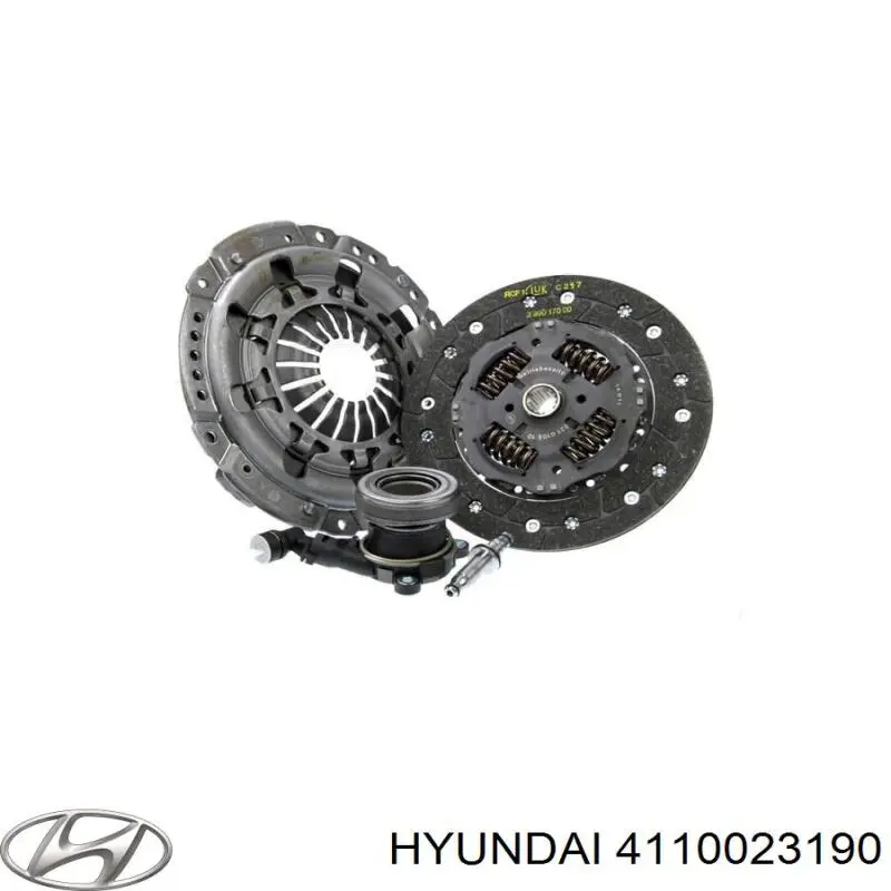 Зчеплення Hyundai/Kia 4110023190 ціна, від 9.01 USD