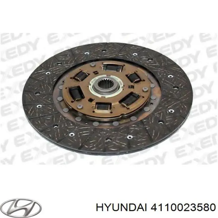 Купити S4110023580 Hyundai/Kia Диск зчеплення