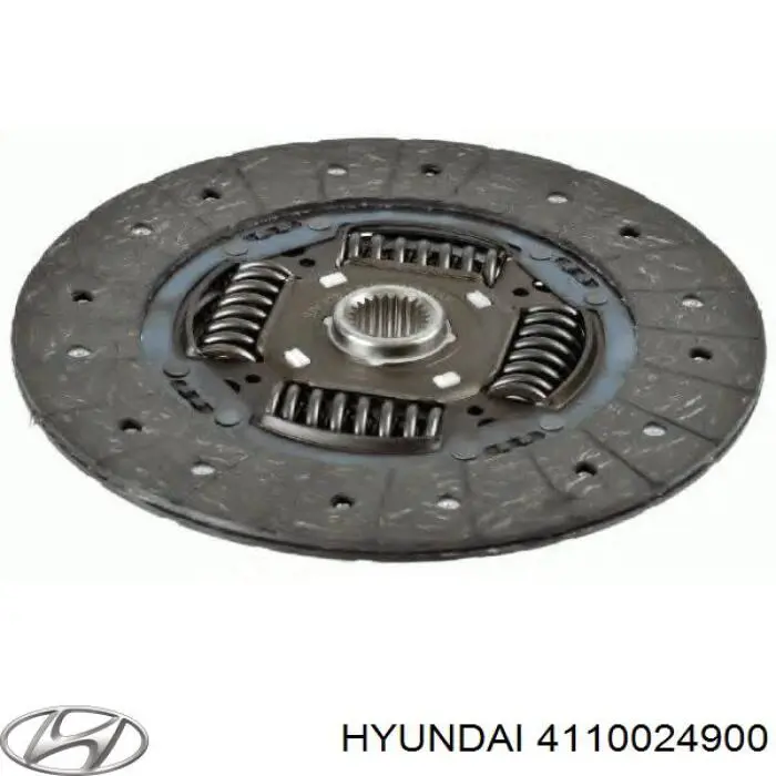 4110024900 Hyundai/Kia диск зчеплення