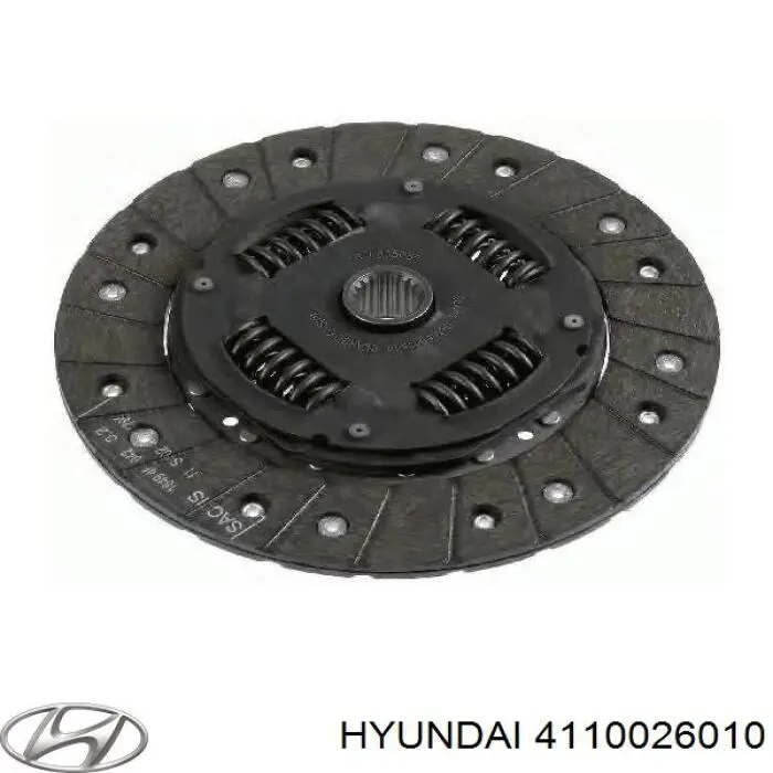 4110026010 Hyundai/Kia Диск зчеплення